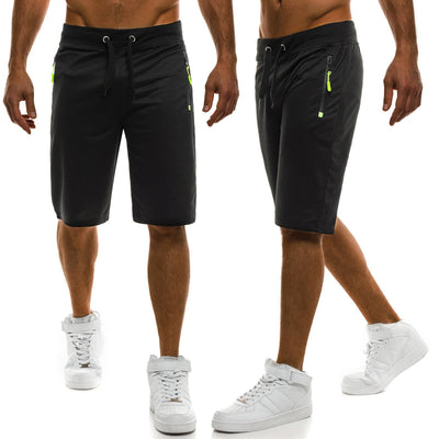 Pantalones Cortos Deportivos Camuflaje con Cremallera y Amarre - Image 2