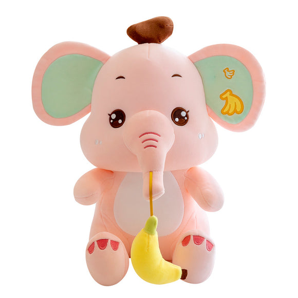 Muñeca Elefante Bebé con Tijeras de Agarre Suave