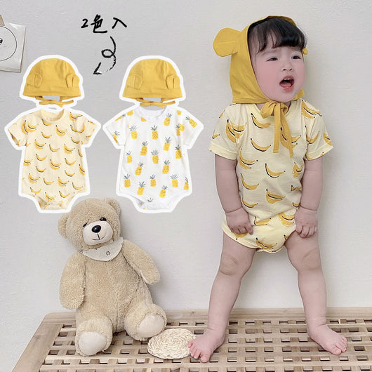 Enterizo de Algodón Puro para Niños Estilo Coreano - Colección Verano - Image 3