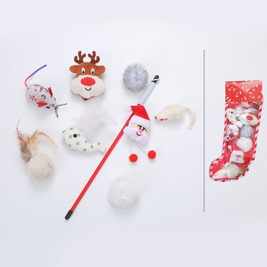 Set de Regalo Navideño para Gatos Invierno Cálido - Image 3