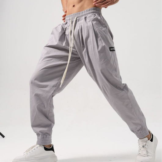 Pantalones Deportivos de Algodón Holgados para Hombre - Image 3