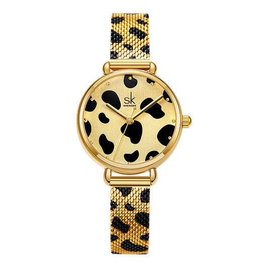 Reloj de Mujer con Correa de Malla y Movimiento de Cuarzo - Image 10