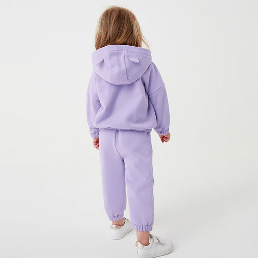 Conjunto Térmico Deportivo para Niñas con Sudadera Polar - Image 2