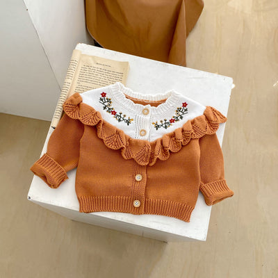 Cardigan de Encaje de Algodón para Bebé Niña - Manga Larga Otoño - Image 20