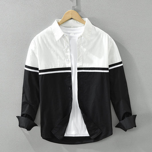 Camisa Casual de Hombre - Estilo Versátil y Moderno