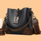 Bolso de Cuero Retro Estilo Bucket - Bandolera Suave y Versátil