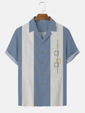 Camisa Hawaiana Estampada para Hombre - Ideal para Vacaciones y Playa - Image 3
