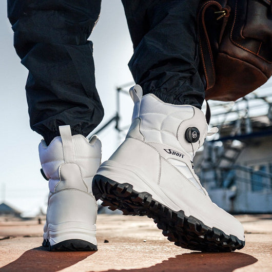 Botas de Nieve Impermeables con Forro Térmico para Hombre - Image 8