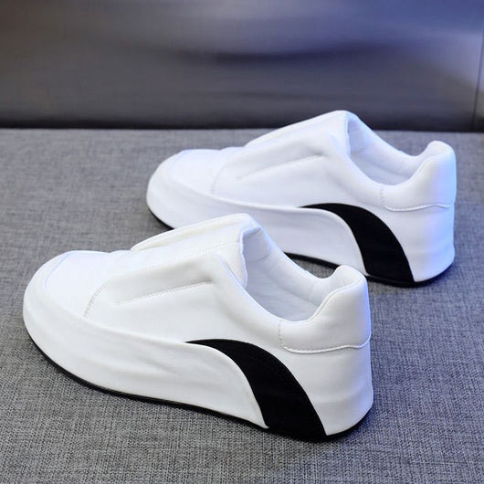 Zapatos Casuales de Cuero Genuino con Cierre Elástico y Transpirabilidad Máxima - Image 12