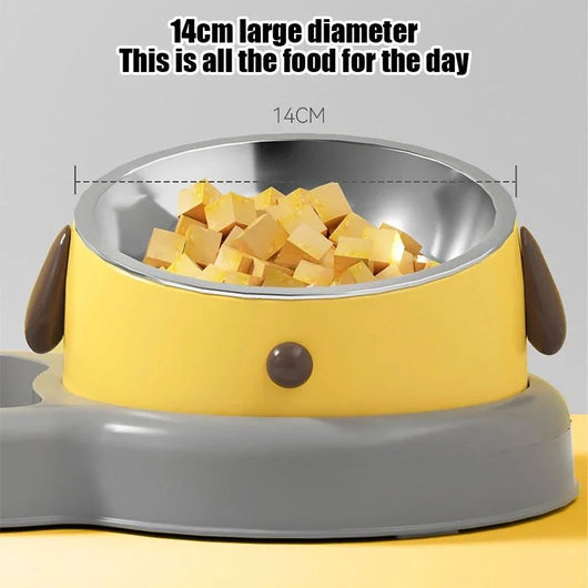 Comedero y Bebedero para Mascotas con Diseño Ergonómico Inclinado 15° - Image 6