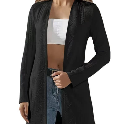 Cardigan Texturizado de Manga Larga para Mujer - Image 7
