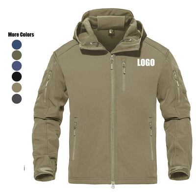Chaqueta Deportiva Impermeable con Capucha para Hombre - Corte Holgado - Image 5
