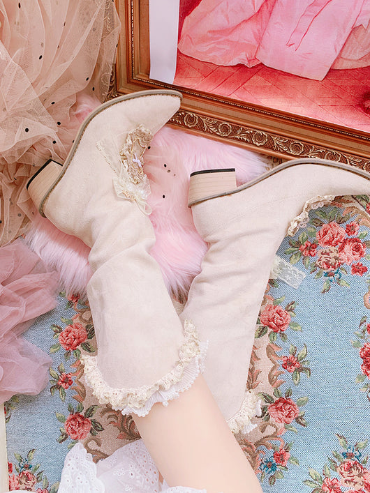 Botas de Gamuza Puntiaguda - Estilo Versátil para Otoño e Invierno - Image 11
