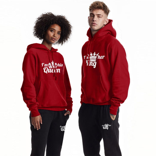 Conjunto Deportivo King Queen para Él y Ella - Sudadera y Pantalón - Image 5