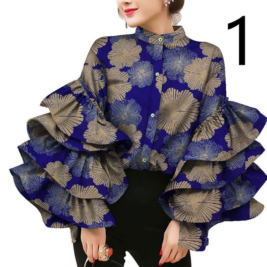 Camiseta Estampada con Volantes para Mujer - Ideal para Diario - Image 18