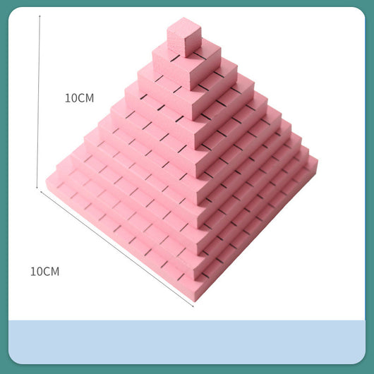 Juguete Educativo de Torre de Cubos para Matemáticas Infantiles - Image 18
