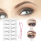 Plantilla Reutilizable para Cejas con Banda Elástica - Kit DIY de Maquillaje