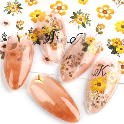 Stickers de Uñas Serie Floral - Image 6