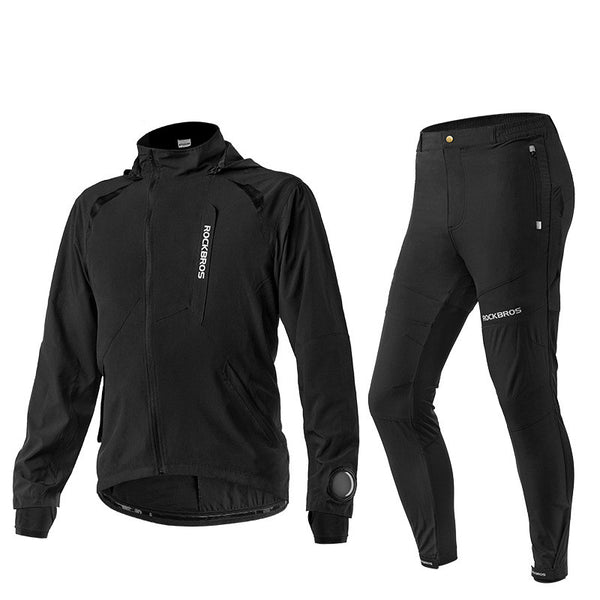 Traje de Ciclismo Unisex con Pantalones Largos Ligeros - Image 4