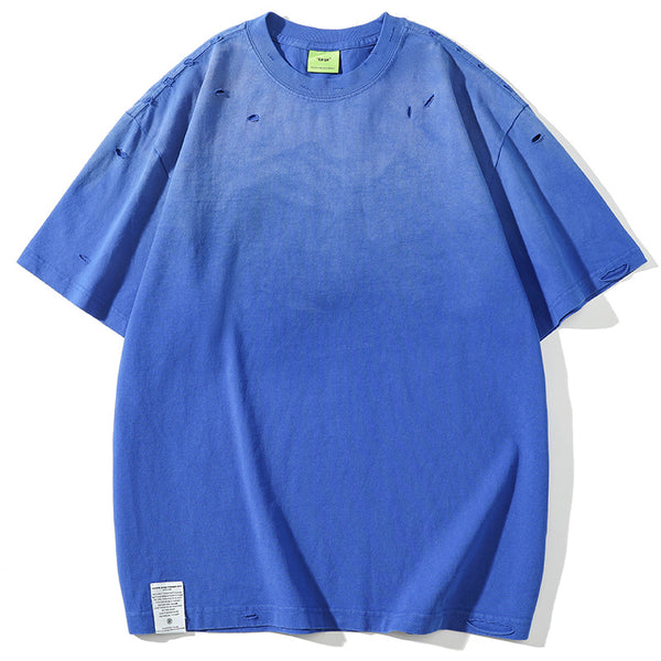 Camiseta Tie-dye Retro Manga Corta Unisex - Image 5