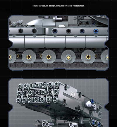 Bloques de Construcción Tanque Pequeños - Regalo Perfecto para Navidad - Image 9