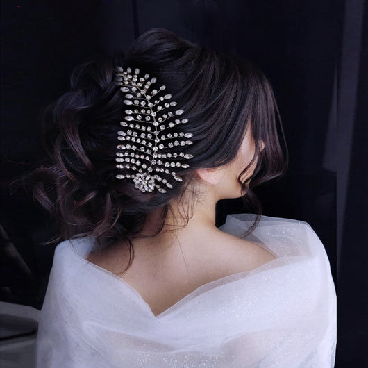 Accesorios para Cabello Plateados con Diamantes