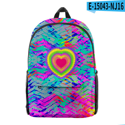 Mochila Tie-Dye Digital con Diseño de Personalidad - Image 6