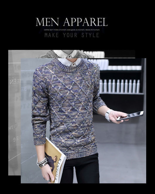 Suéteres Modernos para Hombre - Otoño e Invierno - Image 12