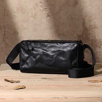 Bolso Satchel de Cuero Vintage con Gran Capacidad - Image 3