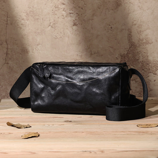 Bolso Satchel de Cuero Vintage con Gran Capacidad - Image 3
