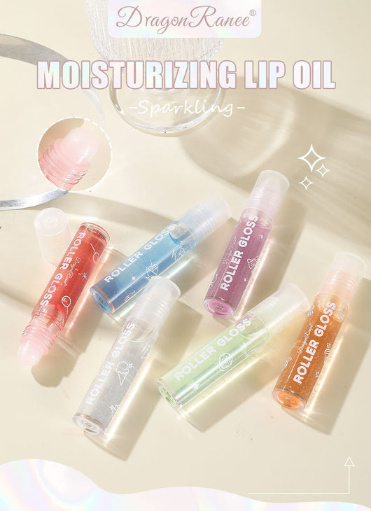 Brillo Labial Perlado Transparente con Brillantes - Efecto Espejo Luminoso - Image 15