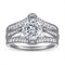 Anillo de Plata Esterlina con Cuatro Puntas