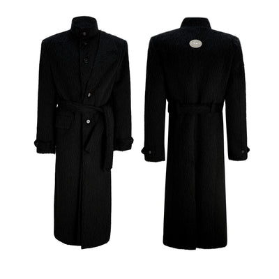 Abrigo Trench de Alpaca con Cintura Ajustable - Image 8
