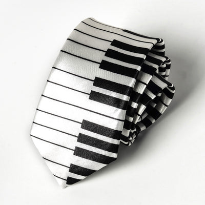 Corbata Angosta Notas Musicales 5cm - Diseño Personalizado Estudiante - Image 50