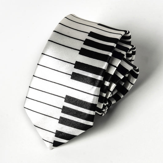 Corbata Angosta Notas Musicales 5cm - Diseño Personalizado Estudiante - Image 50