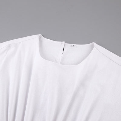 Vestido de Algodón Puro con Espalda Descubierta - Diseño Elegante y Sofisticado - Image 6