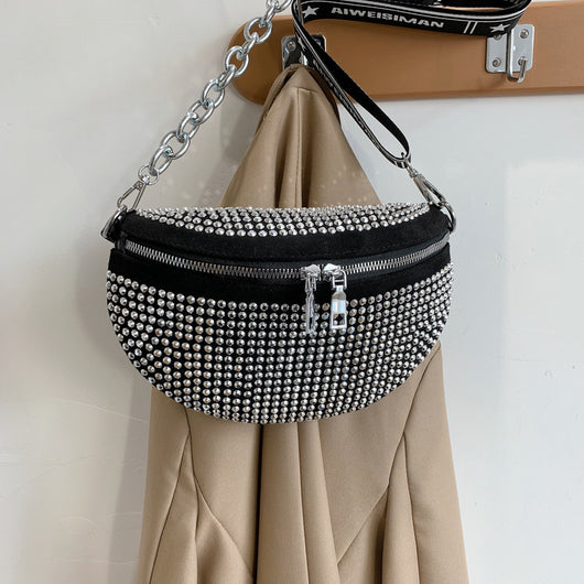 Bolsa Pecho Estilo Occidental con Brillantes - Image 8