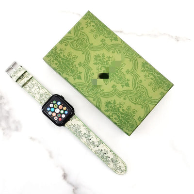 Pulsera de Cuero Verde con Estampado - Accesorio de Moda Trendy - Image 23