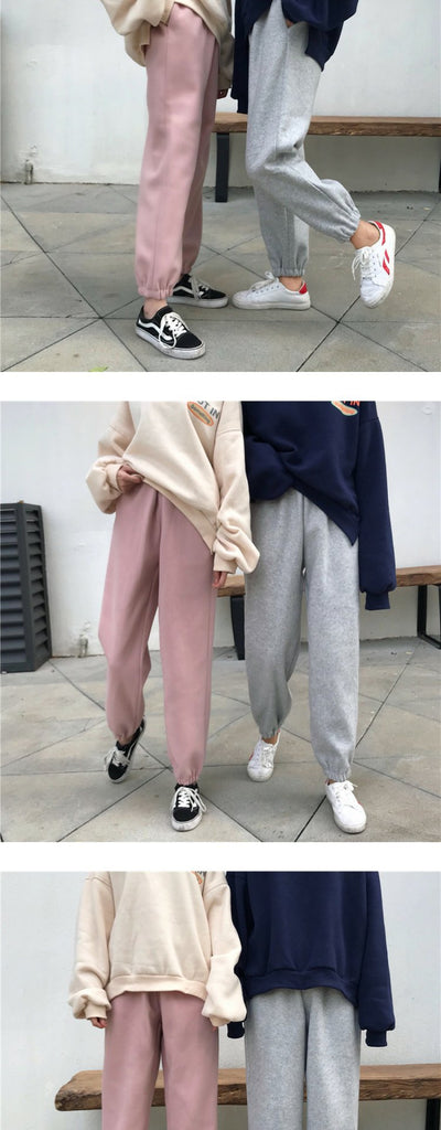 Pantalones Harem Baggy para Estudiantes - Corte Relajado y Cómodo - Image 16