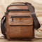 Mochila de Cuero Genuino para Hombre - Diseño Crossover Moderno