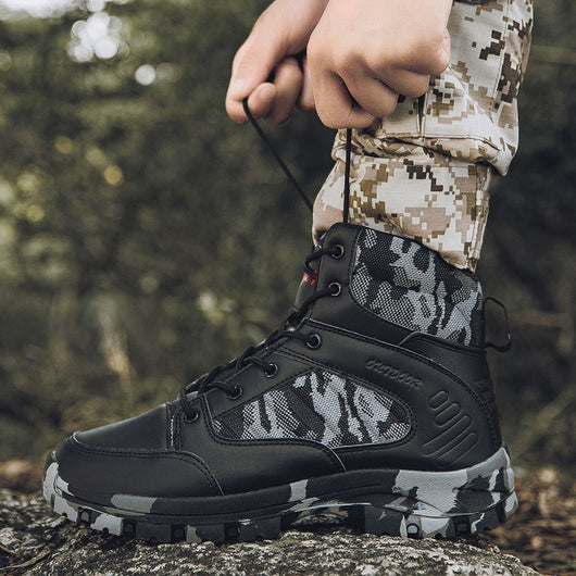 Botas Altas Deportivas Coreanas Personalizadas Talla 46 - Estilo Casual y Senderismo - Image 17