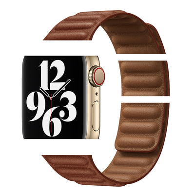 Correa de Reloj de Cuero Articulada de Dos Secciones - Image 18