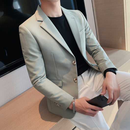 Traje Casual Sofisticado para Hombre de Dos Botones - Image 3