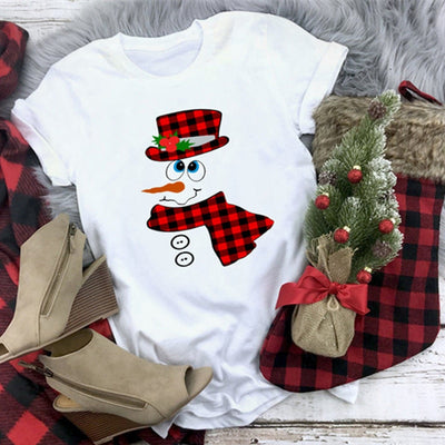 Playera Navideña con Estampado de Películas Clásicas - Image 9