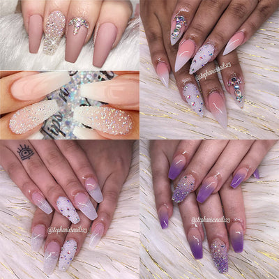 Broca de Uñas Puntiaguda Multicolor Profesional - Image 10