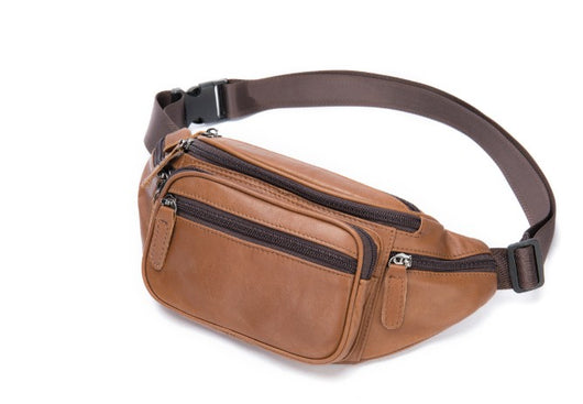 Bolsa de Cintura Retro en Cuero para Hombre - Image 6