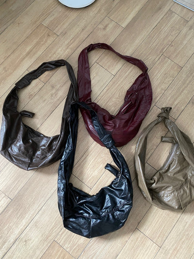 Bolsa Mensajero Retro Dumpling de Hombro Relajado - Image 11