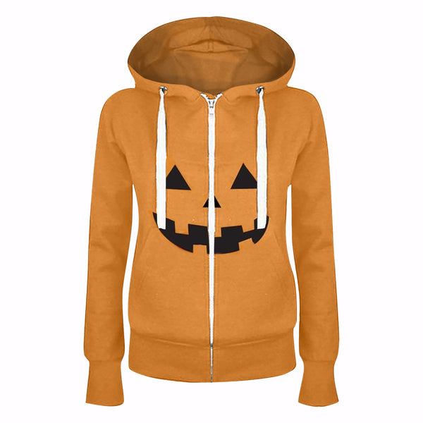 Sudadera con Capucha y Cierre Estampada Digital - Unisex