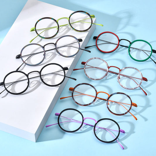 Gafas Harajuku con Protección Azul y Graduación para Miopía