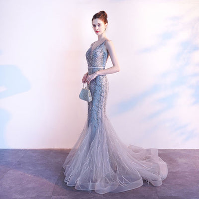 Vestido de Noche Sirena para Boda - Elegancia Sofisticada - Image 2